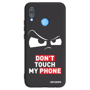 Picasee silikónový čierny obal pre Huawei P20 Lite - Cloudy Eye - Transparent