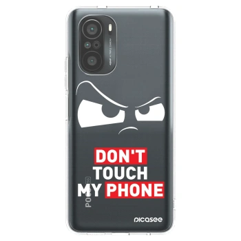 Picasee silikónový prehľadný obal pre Xiaomi Poco F3 - Cloudy Eye - Transparent