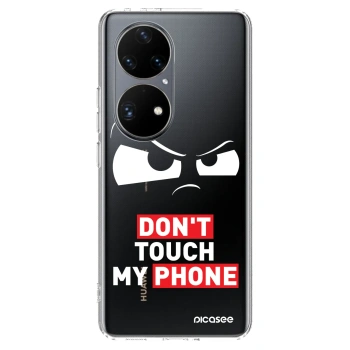 Obal pre Huawei P50 - Cloudy Eye - Transparent