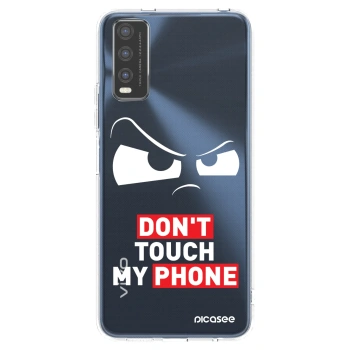 Picasee silikónový prehľadný obal pre Vivo Y20s - Cloudy Eye - Transparent