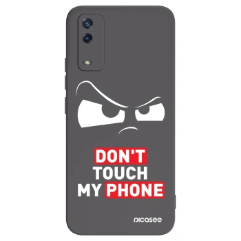 Picasee silikónový čierny obal pre Vivo Y11s - Cloudy Eye - Transparent