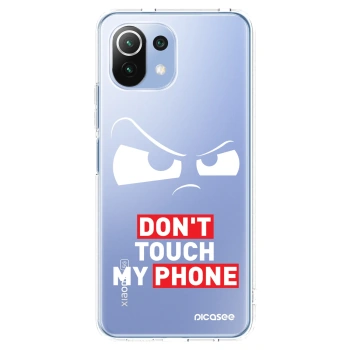 Picasee silikónový prehľadný obal pre Xiaomi 11 Lite 5G NE - Cloudy Eye - Transparent