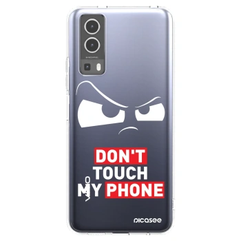 Picasee silikónový prehľadný obal pre Vivo Y72 5G - Cloudy Eye - Transparent