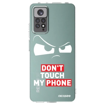 Picasee silikónový prehľadný obal pre Xiaomi Redmi Note 11S 4G - Cloudy Eye - Transparent