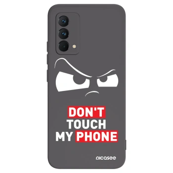 Picasee silikónový čierny obal pre Realme GT Master Edition 5G - Cloudy Eye - Transparent
