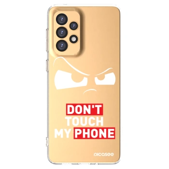 Picasee silikónový prehľadný obal pre Samsung Galaxy A33 5G A336 - Cloudy Eye - Transparent