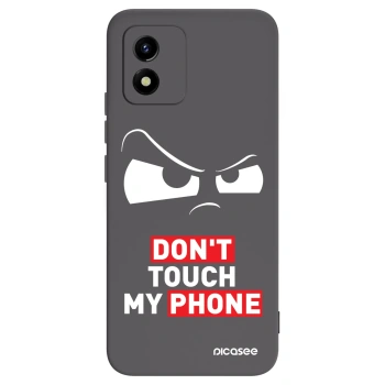 Picasee silikónový čierny obal pre Vivo Y01 - Cloudy Eye - Transparent