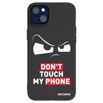 Picasee silikónový čierny obal pre Apple iPhone 14 Plus - Cloudy Eye - Transparent