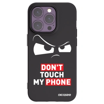 Picasee silikónový čierny obal pre Apple iPhone 14 Pro - Cloudy Eye - Transparent