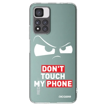 Picasee silikónový prehľadný obal pre Xiaomi Redmi Note 11 Pro+ 5G - Cloudy Eye - Transparent
