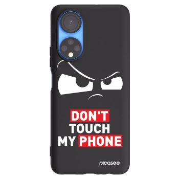 Picasee silikónový čierny obal pre Honor X7 - Cloudy Eye - Transparent