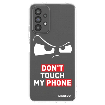 Picasee silikónový prehľadný obal pre Samsung Galaxy A73 5G - Cloudy Eye - Transparent