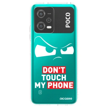 Picasee silikónový prehľadný obal pre Xiaomi Poco X5 - Cloudy Eye - Transparent