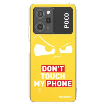 Picasee silikónový prehľadný obal pre Xiaomi Poco X5 Pro - Cloudy Eye - Transparent