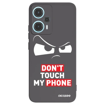 Picasee silikónový čierny obal pre Xiaomi Poco F5 - Cloudy Eye - Transparent