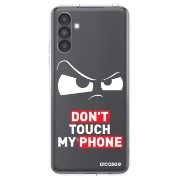 Picasee silikónový prehľadný obal pre Samsung Galaxy A04s A047F - Cloudy Eye - Transparent