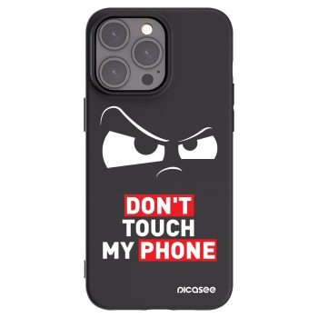 Picasee silikónový čierny obal pre Apple iPhone 15 Pro Max - Cloudy Eye - Transparent