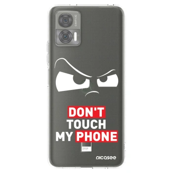 Picasee silikónový prehľadný obal pre Motorola Edge 30 Neo - Cloudy Eye - Transparent