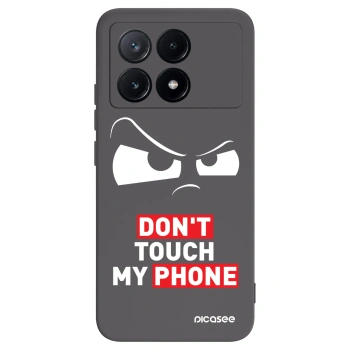Picasee silikónový čierny obal pre Xiaomi Poco X6 Pro - Cloudy Eye - Transparent