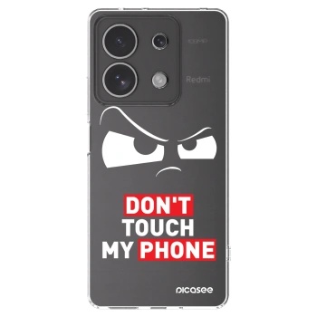 Picasee silikónový prehľadný obal pre Xiaomi Redmi Note 13 4G - Cloudy Eye - Transparent