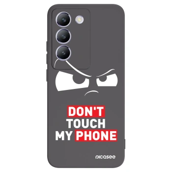 Picasee silikónový čierny obal pre Vivo V40 SE 5G - Cloudy Eye - Transparent