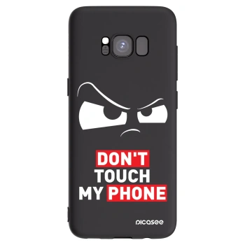 Picasee silikónový čierny obal pre Samsung Galaxy S8 G950F - Cloudy Eye - Transparent
