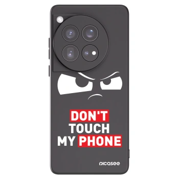 Picasee silikónový čierny obal pre OnePlus 12 5G - Cloudy Eye - Transparent