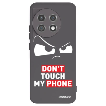 Picasee silikónový čierny obal pre OnePlus 11 5G - Cloudy Eye - Transparent