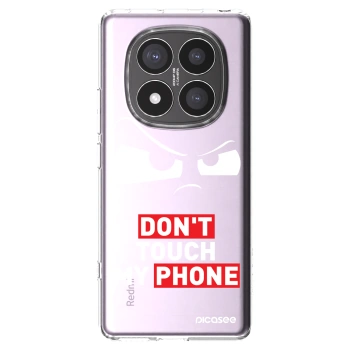 Picasee silikónový prehľadný obal pre Xiaomi Redmi Note 14 Pro+ 5G - Cloudy Eye - Transparent