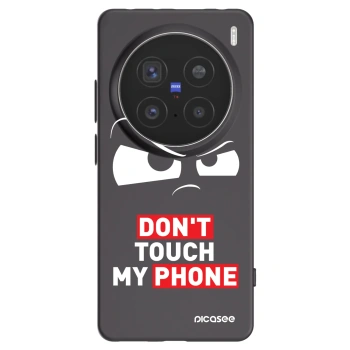 Picasee silikónový čierny obal pre Vivo X200 Pro - Cloudy Eye - Transparent