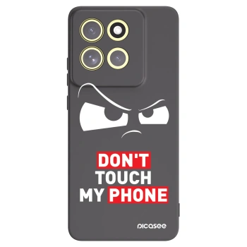 Picasee silikónový čierny obal pre Motorola Moto G86 5G - Cloudy Eye - Transparent