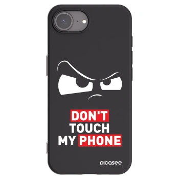 Picasee silikónový čierny obal pre Apple iPhone 17e - Cloudy Eye - Transparent