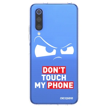 Picasee silikónový prehľadný obal pre Xiaomi Mi 9 SE - Cloudy Eye - Transparent