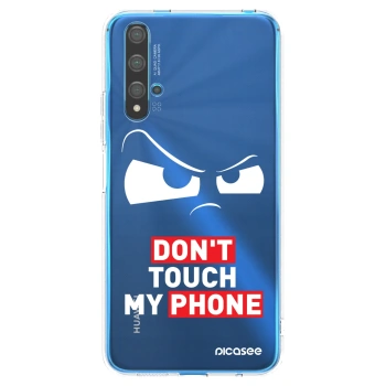 Picasee silikónový prehľadný obal pre Huawei Nova 5T - Cloudy Eye - Transparent