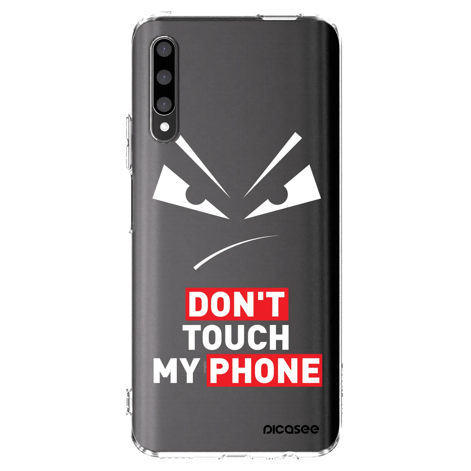 Picasee silikónový prehľadný obal pre Honor 9X Pro - Evil Eye - Transparent