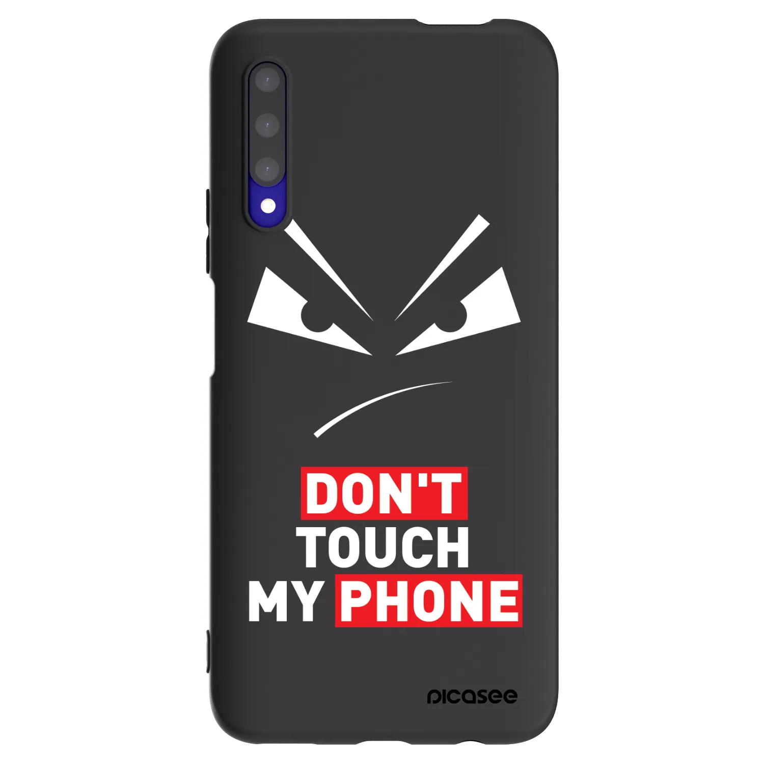 Picasee silikónový čierny obal pre Honor 9X Pro - Evil Eye - Transparent