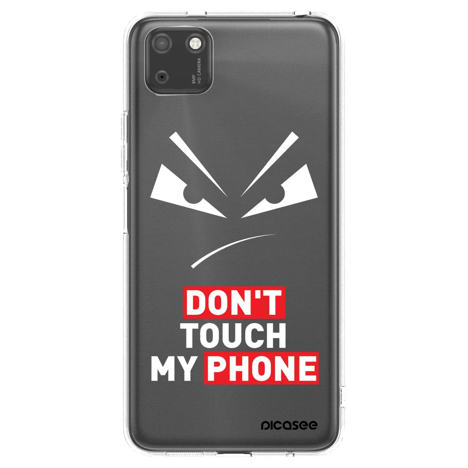 Picasee silikónový prehľadný obal pre Huawei Y5P - Evil Eye - Transparent