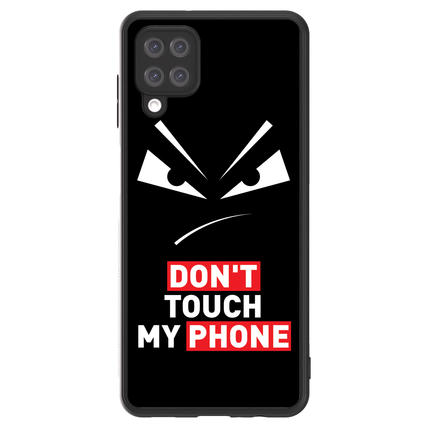 Picasee ULTIMATE CASE pro Samsung Galaxy A12 A125F - Evil Eye - Transparent