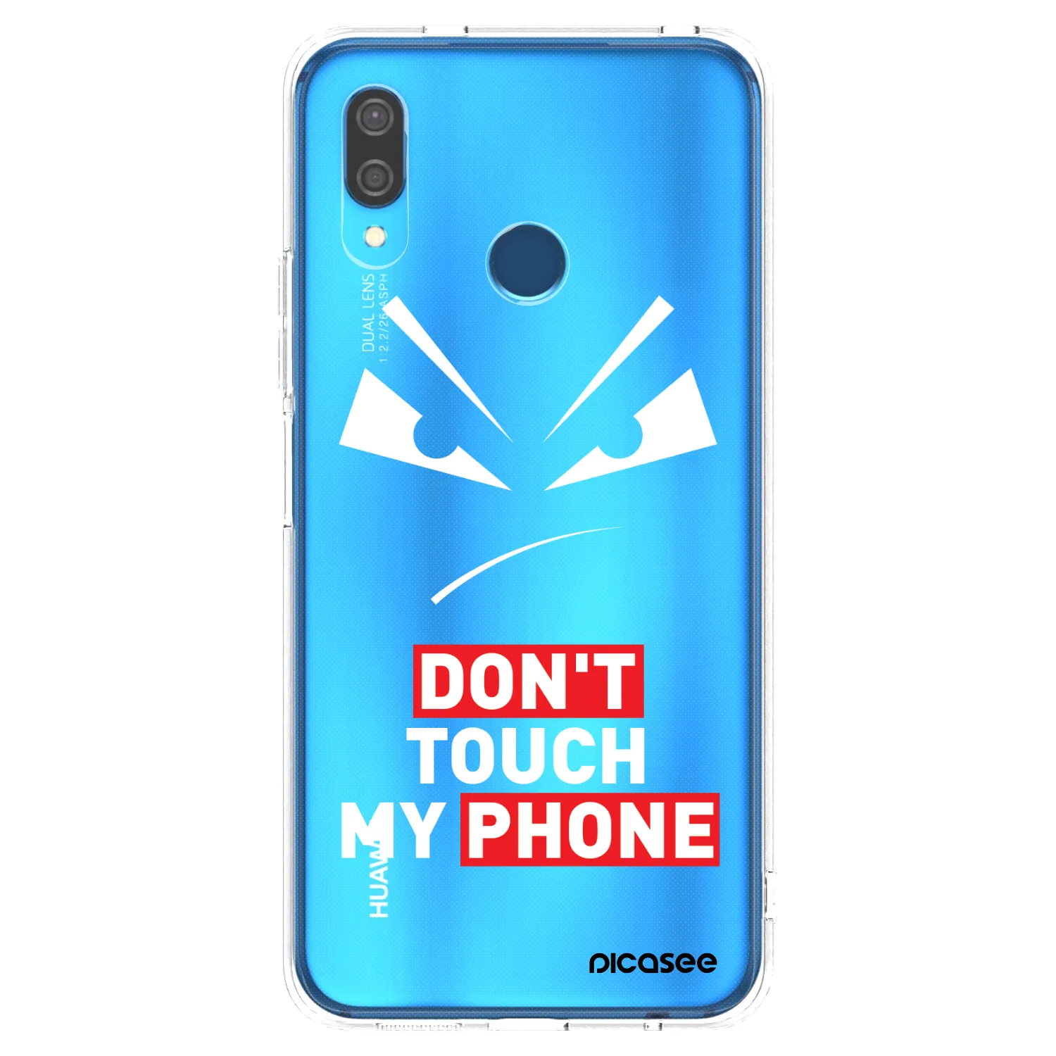 Picasee silikónový prehľadný obal pre Huawei P20 Lite - Evil Eye - Transparent