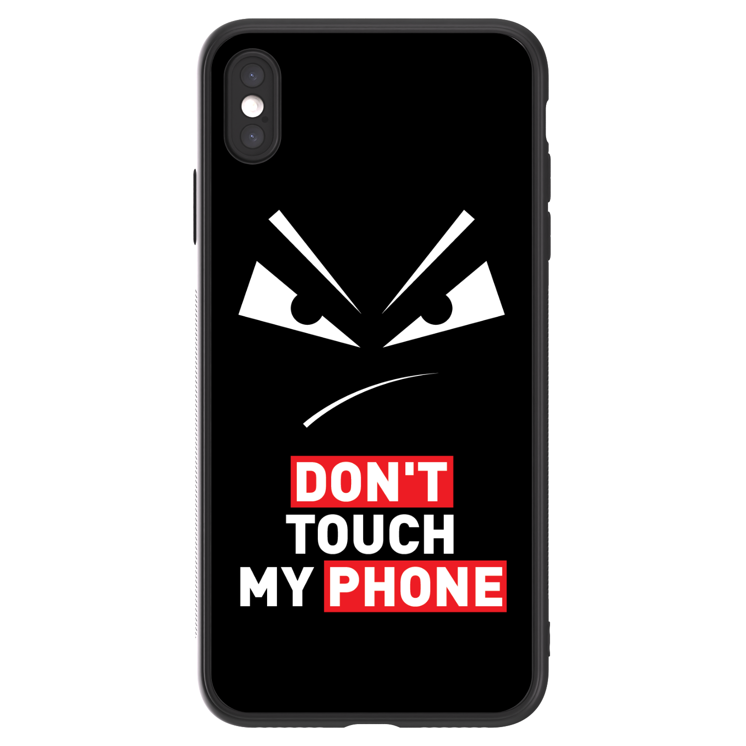 Picasee ULTIMATE CASE pro Apple iPhone XS Max - Evil Eye - Transparent