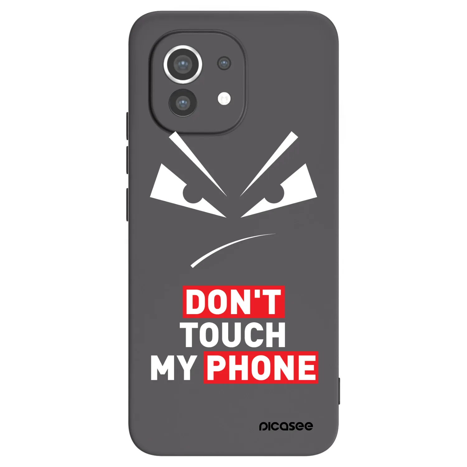 Picasee silikónový čierny obal pre Xiaomi Mi 11 - Evil Eye - Transparent