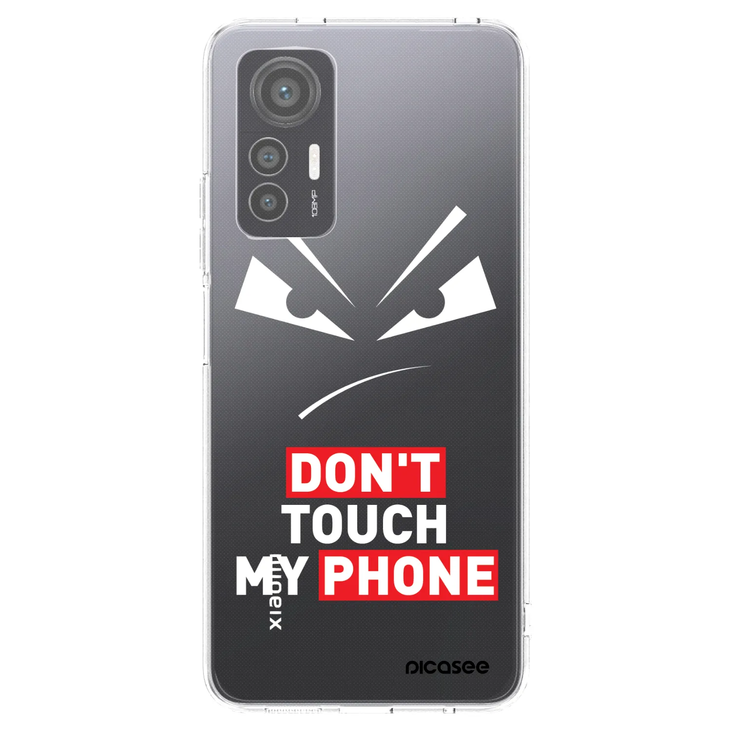Picasee silikónový prehľadný obal pre Xiaomi 12 Lite - Evil Eye - Transparent
