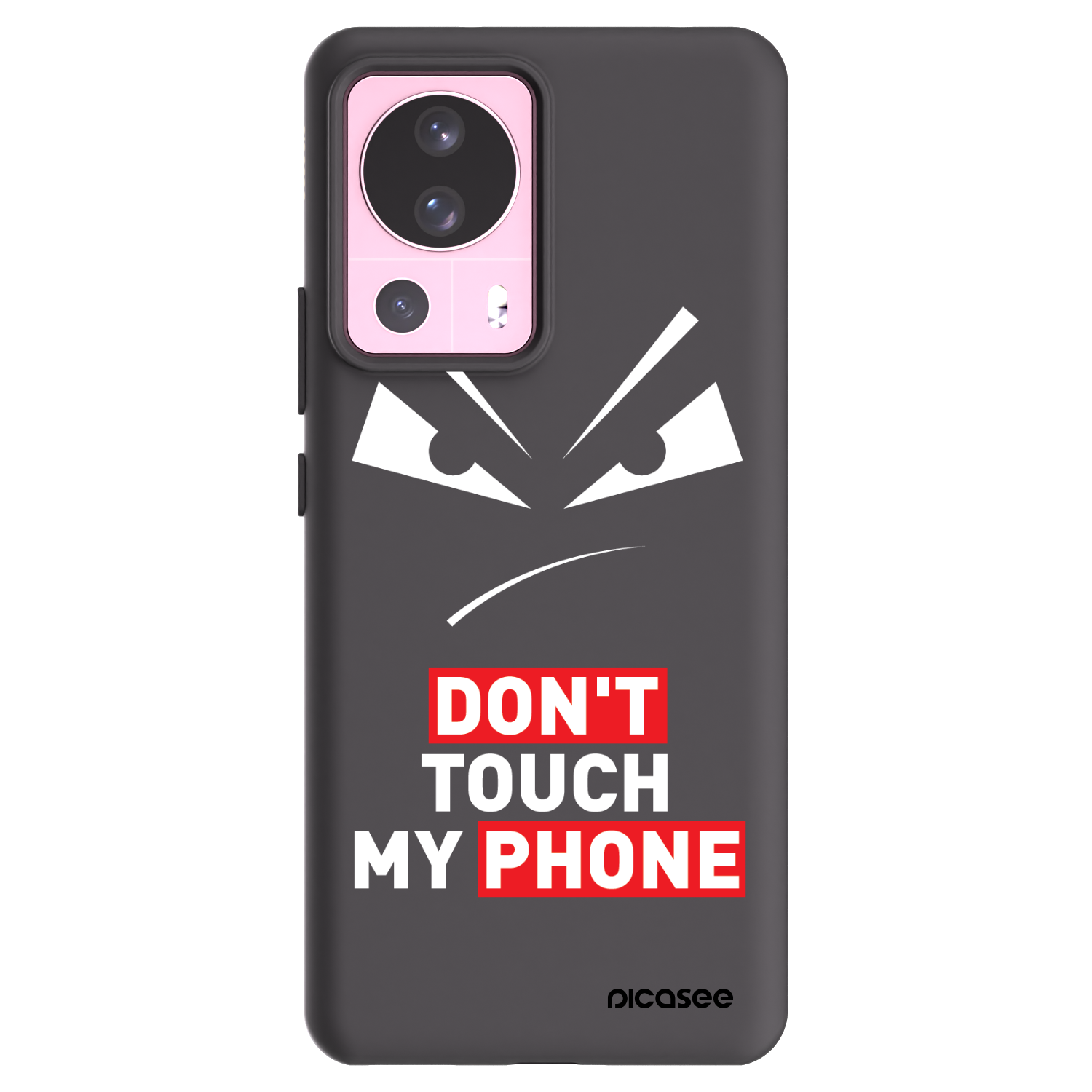 Picasee silikónový čierny obal pre Xiaomi 13 Lite - Evil Eye - Transparent