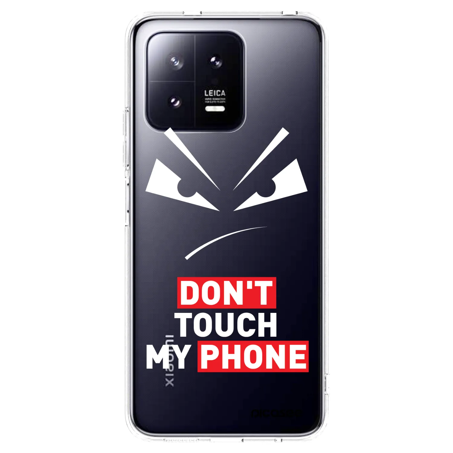 Picasee silikónový prehľadný obal pre Xiaomi 13 Pro - Evil Eye - Transparent