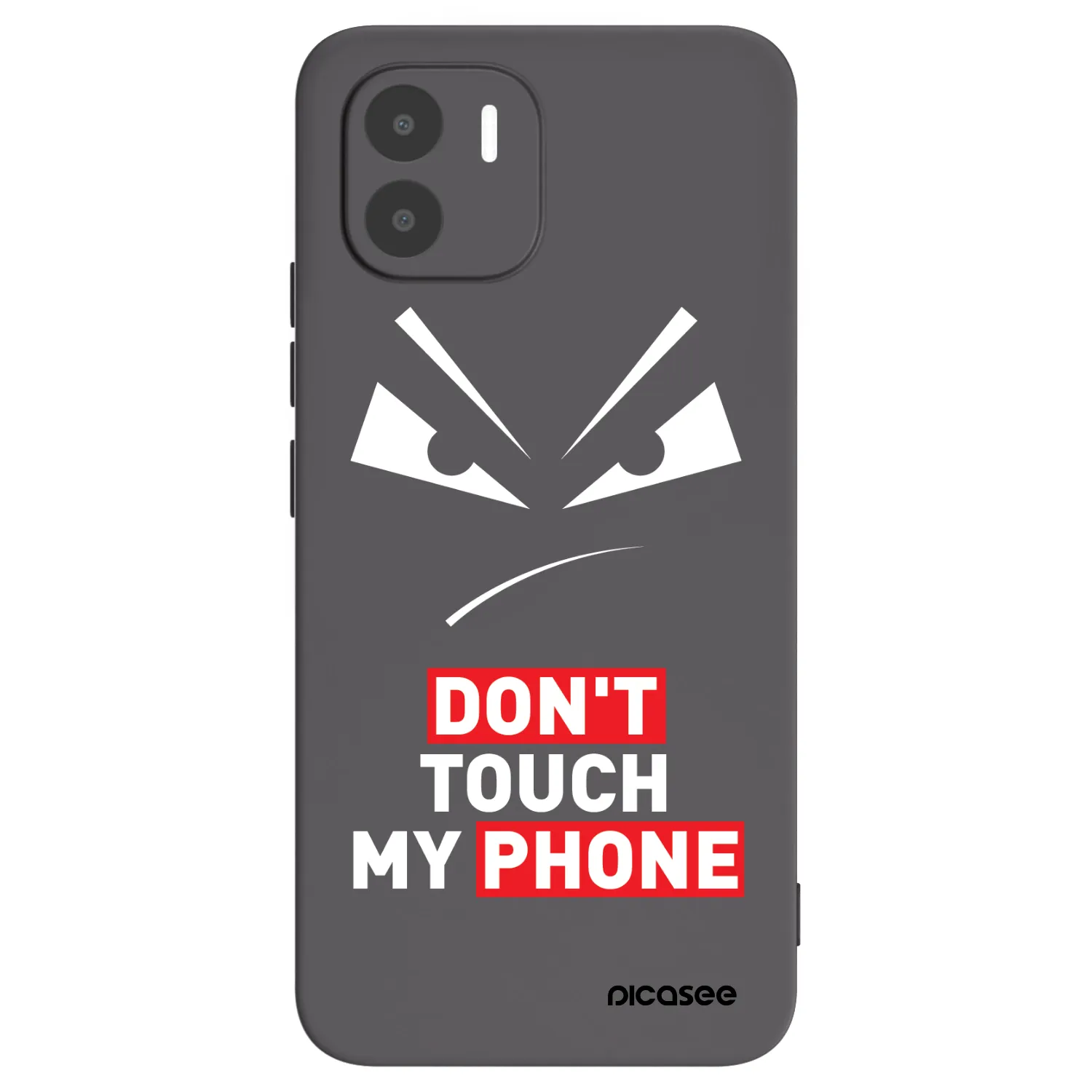 Picasee silikónový čierny obal pre Xiaomi Redmi A2 - Evil Eye - Transparent