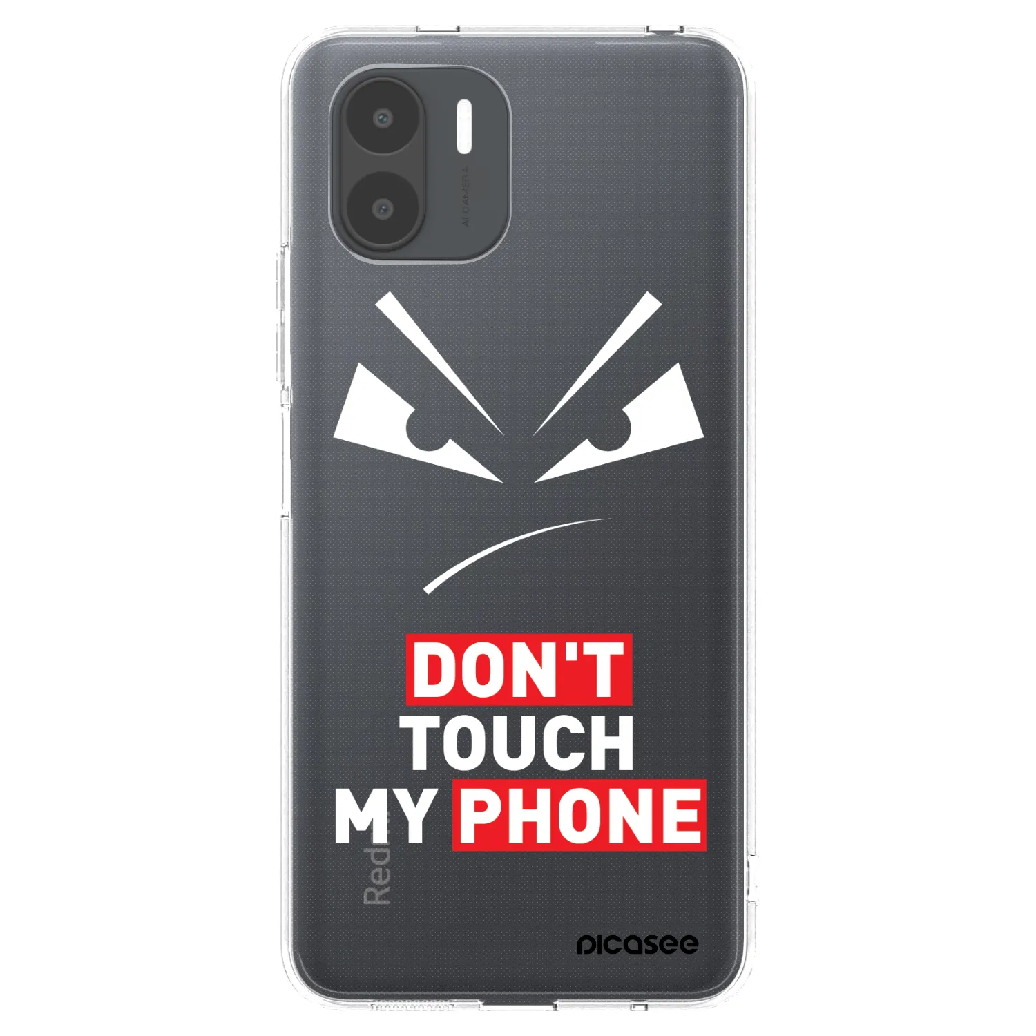 Picasee silikónový prehľadný obal pre Xiaomi Redmi A2 - Evil Eye - Transparent