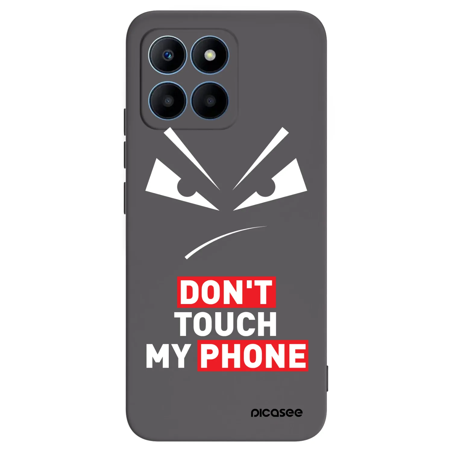 Picasee silikónový čierny obal pre Honor 70 Lite - Evil Eye - Transparent