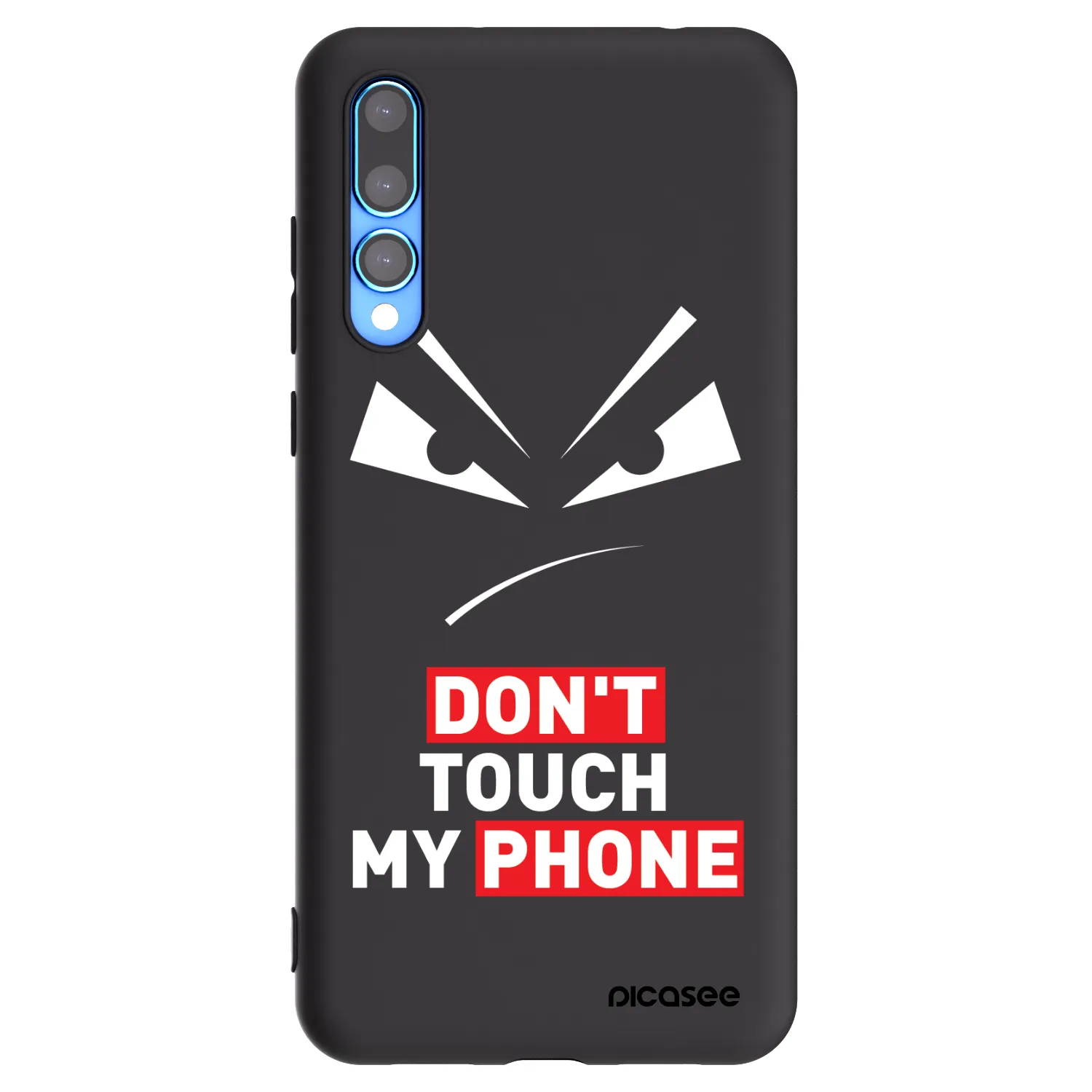 Picasee silikónový čierny obal pre Huawei P20 Pro - Evil Eye - Transparent