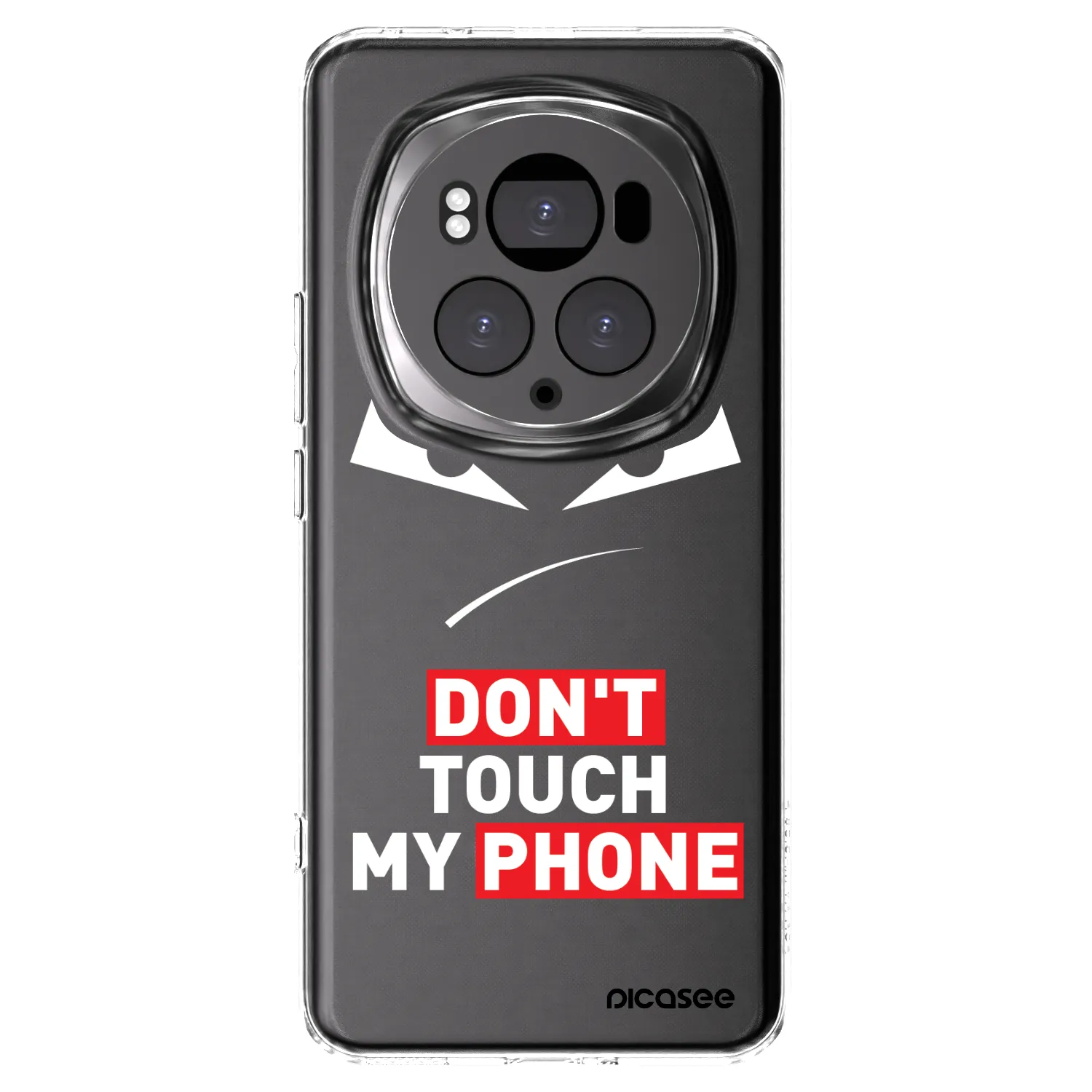 Picasee silikónový prehľadný obal pre Honor Magic6 Pro - Evil Eye - Transparent