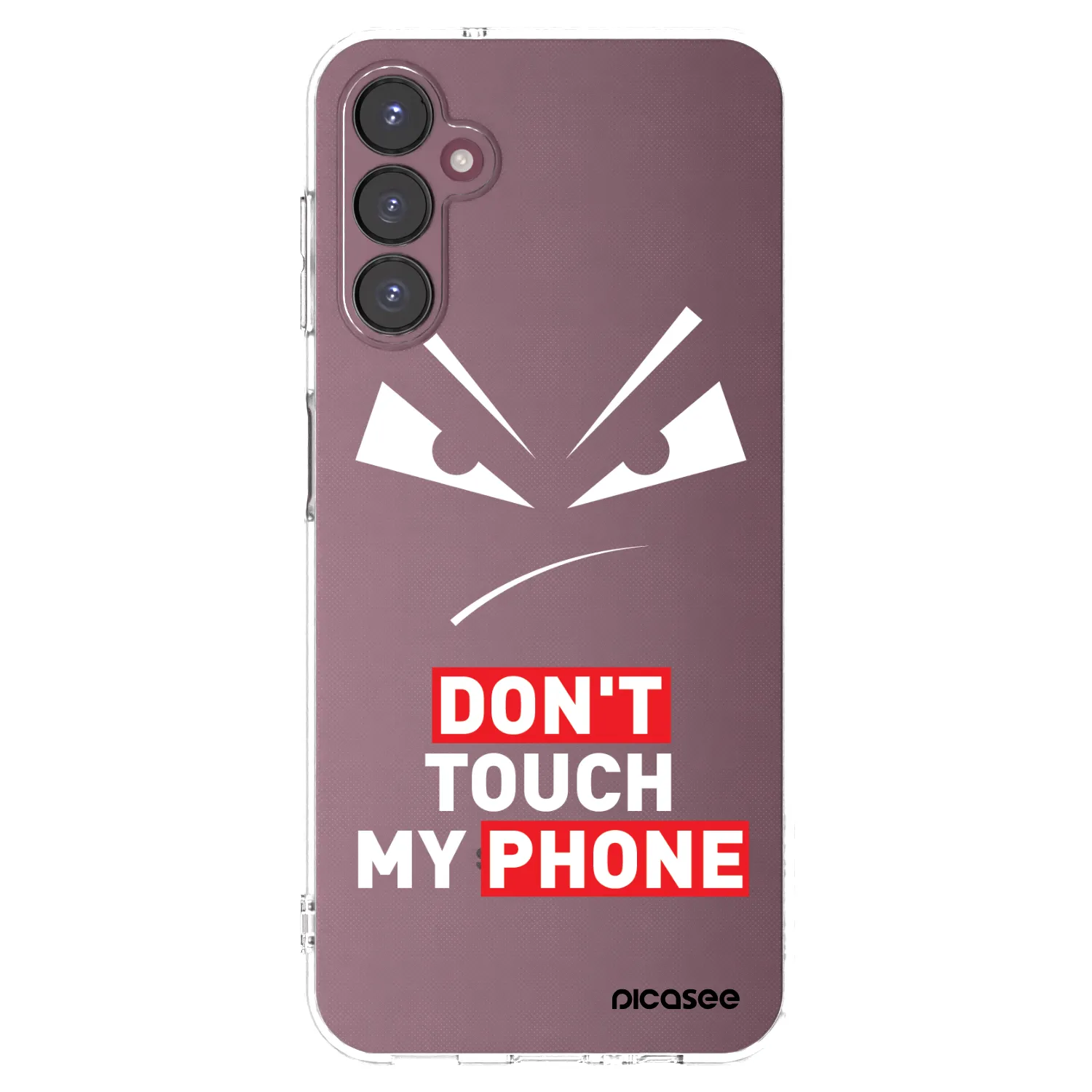 Picasee silikónový prehľadný obal pre Samsung Galaxy A05s A057G - Evil Eye - Transparent